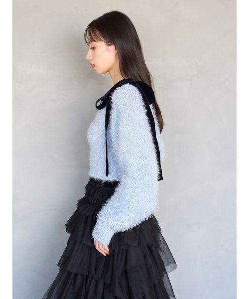 SNIDEL（スナイデル） ニット セーター ラメニットアンサンブルプル