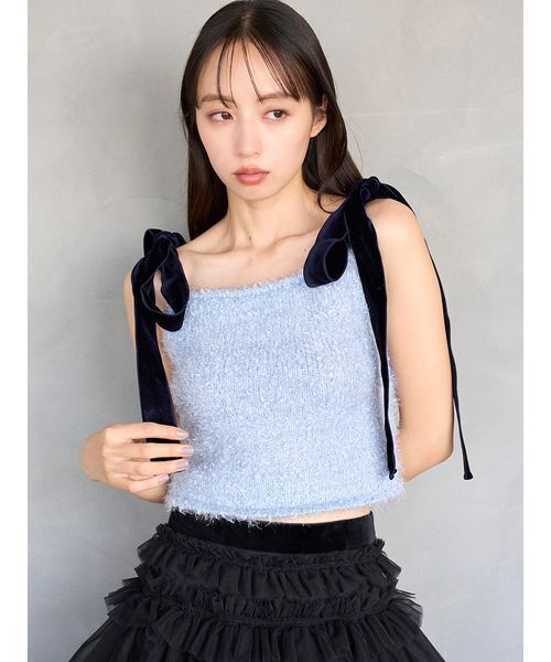 SNIDEL（スナイデル） ニット セーター ラメニットアンサンブルプル