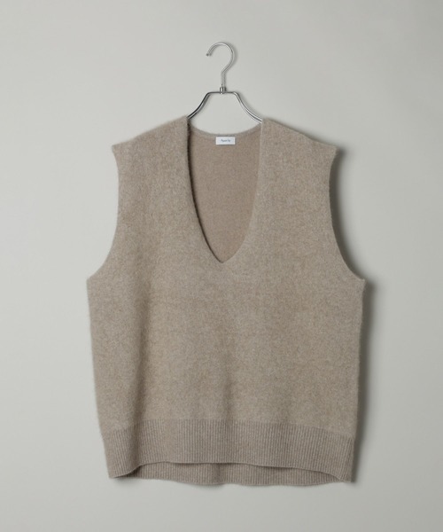 「A part by」 ベスト SMALL ライトベージュ レディース_画像8