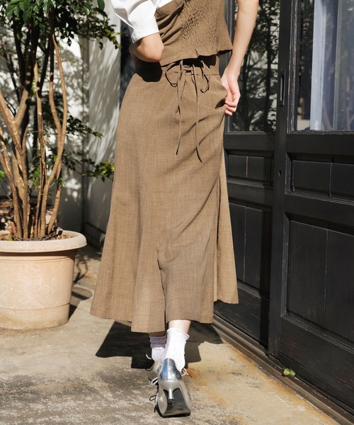 「VIS」 スカート SS グリーン系その他2 レディース_画像8