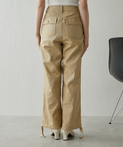 「COLLAGE GALLARDAGALANTE」 カーゴパンツ X-SMALL ベージュ レディース_画像5
