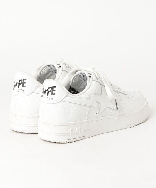 「A BATHING APE」 ローカットスニーカー 10 ホワイト メンズ_画像2
