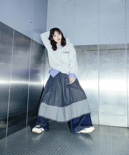 オーバープリント　パーカー over print（オーバープリント） パーカー 「over print」STREET GIRL