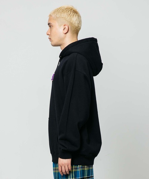 「XLARGE」 プルオーバーパーカー M パープル メンズ_画像2