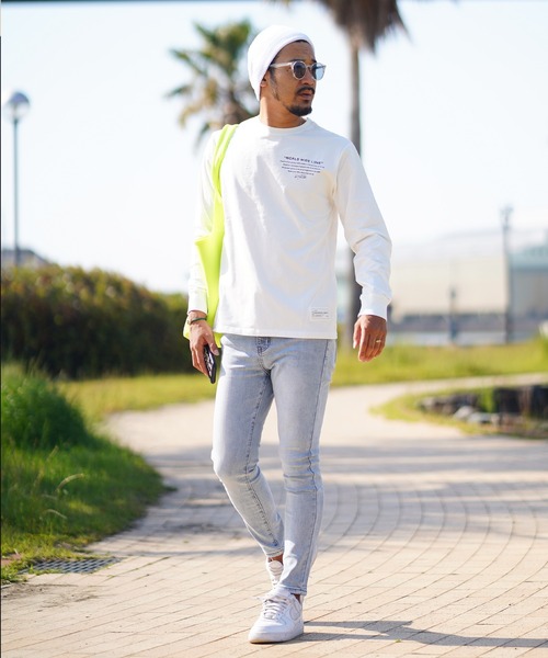 adamsJUGGLER（アダムスジャグラー） 長袖Tシャツ L ブラック メンズ