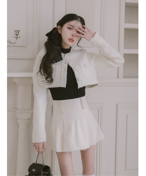 Darich（ダーリッチ） コート アウター リュクスツイードショート