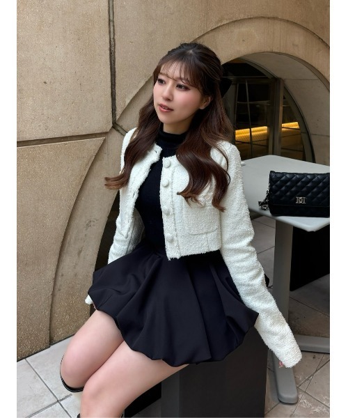 Darich（ダーリッチ） コート アウター リュクスツイードショート