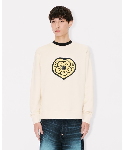トレーナー スウェット 'KENZO Boke Heart' スウェット イン コットン メンズの画像