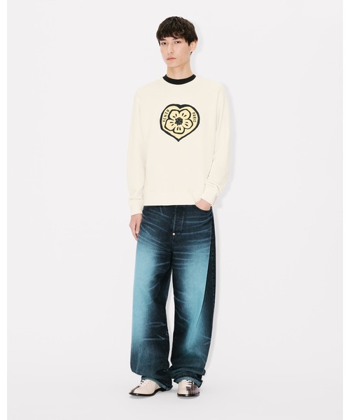 トレーナー スウェット 'KENZO Boke Heart' スウェット イン コットン メンズの画像