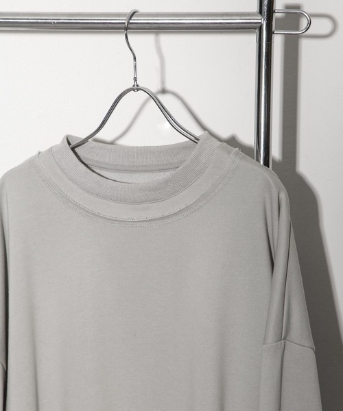 「Nilway」 スウェットカットソー MEDIUM チャコール メンズ_画像2