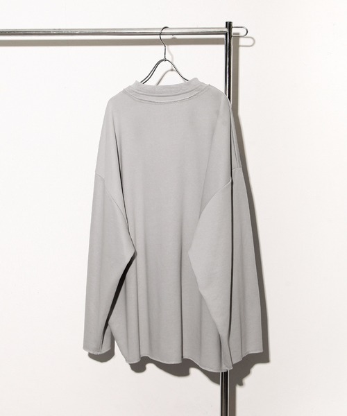 「Nilway」 スウェットカットソー MEDIUM チャコール メンズ_画像6