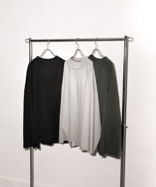 「Nilway」 スウェットカットソー MEDIUM チャコール メンズ_画像8