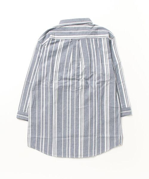 「JOHN'S CLOSET」 7分袖シャツ MEDIUM ブルー メンズ_画像2