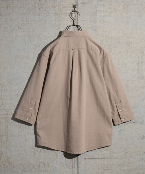 「JOHN'S CLOSET」 7分袖シャツ MEDIUM ブルー メンズ_画像5