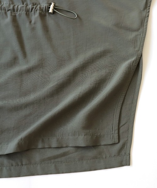 「antiqua」 ポンチョ FREE カーキ レディース_画像9