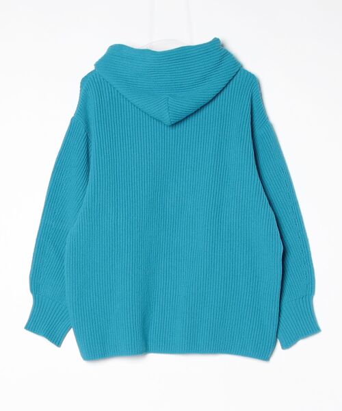 「UNITED TOKYO」 長袖ニット FREE ブルー レディース_画像2