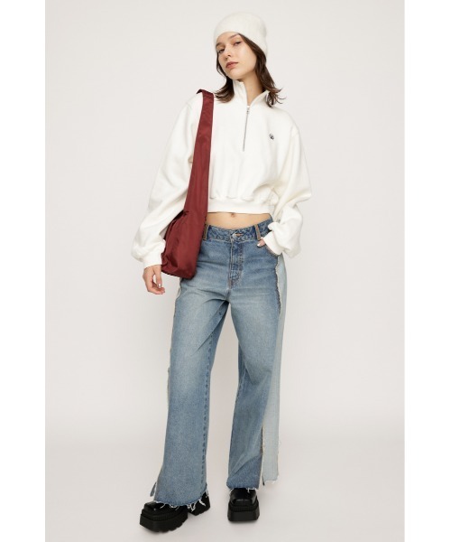 「SLY」 スウェットカットソー FREE ホワイト レディース_画像6