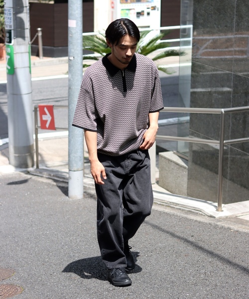 「JOURNAL STANDARD」 デニムパンツ LARGE ブラック系その他 メンズ_画像3