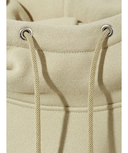 「MIDIUMISOLID」 プルオーバーパーカー FREE オフホワイト レディース_画像5