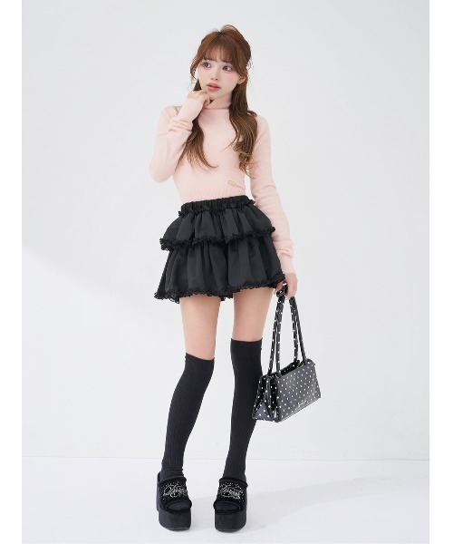 Darich（ダーリッチ） スカート シフォンフリルミニスカート