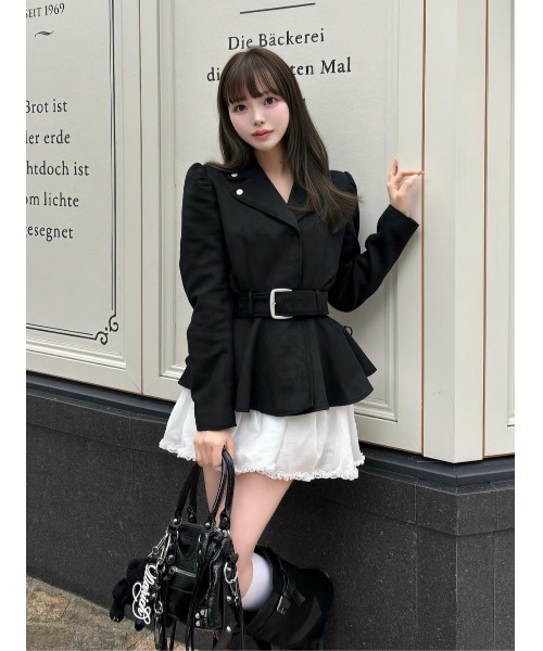 ダーリッチ　シフォンフリルミニスカート Darich（ダーリッチ） スカート シフォンフリルミニスカート