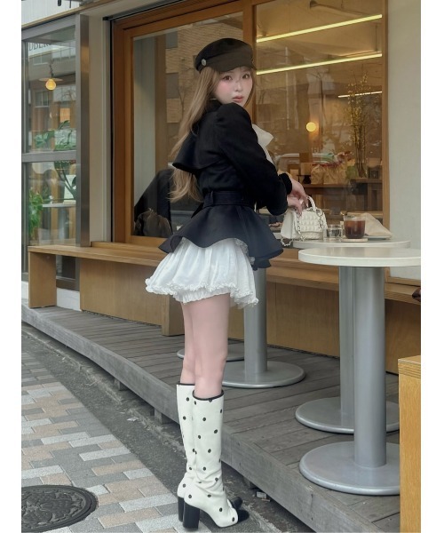 Darich(ダーリッチ) スカート シフォンフリルミニスカート Darich(ダーリッチ) スカート シフォンフリルミニスカート