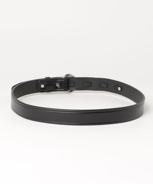 「TORY LEATHER」 ベルト 34inch ブラック メンズ_画像2