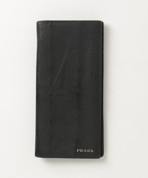 [新品未使用] ★PRADA プラダ 財布 高級感 PRADA（プラダ） 財布 - ブラック メンズ : ZOZOTOWN Yahoo!店 - 通販