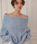 「titivate」 長袖ニット M グレー ...の詳細画像3
