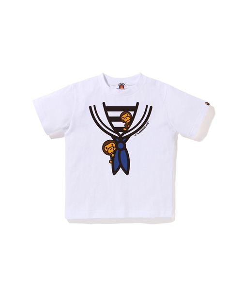 A BATHING APE（アベイシングエイプ） tシャツ MILO FAKE MARINE TEE