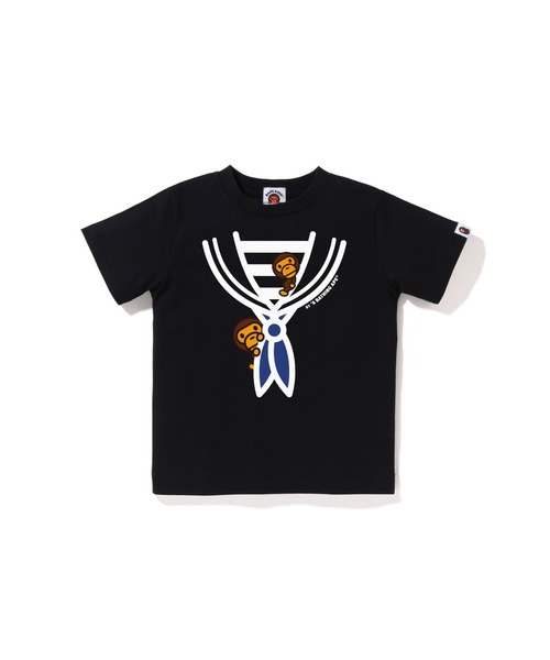 A BATHING APE（アベイシングエイプ） tシャツ MILO FAKE MARINE TEE