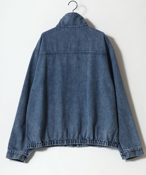「Mark Gonzales」 デニムジャケット X-LARGE ブラック メンズ_画像6