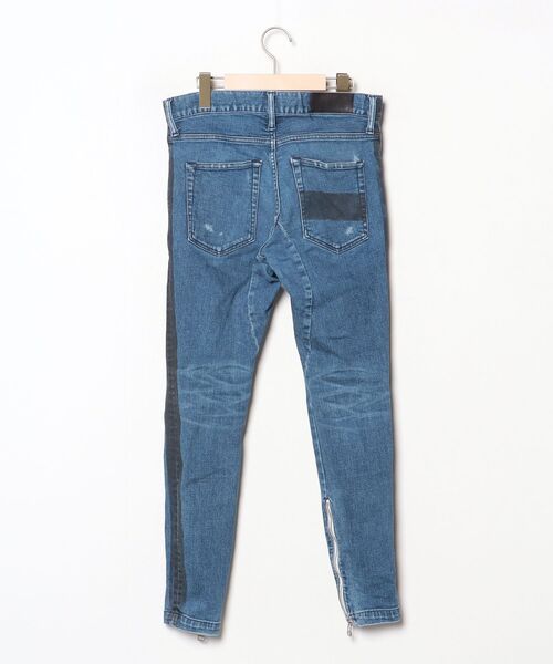 「5351 POUR LES HOMMES」 スキニーデニムパンツ 44 ブルー メンズの画像