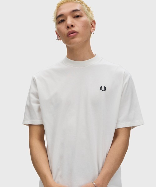 tシャツ Back Print Fred Perry Text T-Shirt／バックプリントテキストTシャツ メンズ レディースの画像