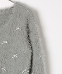 「Heather」 ニットカーディガン FRE...の詳細画像4