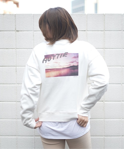 「roial」 スウェットカットソー MEDIUM ホワイト レディース_画像9