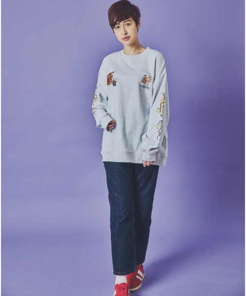 「CORPUS SELECT」 「YOIDORE」スウェットカットソー X-LARGE グリーン メンズ_画像6