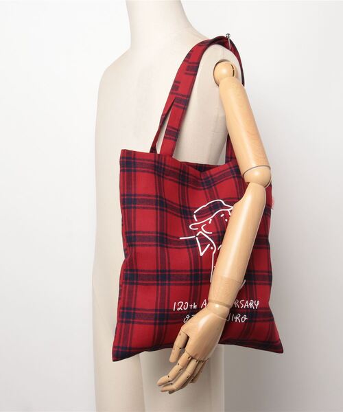「BEAMS JAPAN」 トートバッグ ONE SIZE レッド メンズ_画像5