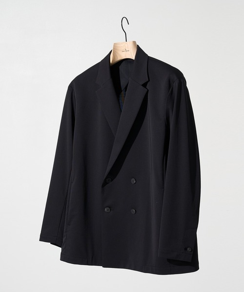 ジャケット テーラードジャケット 「THE TOKYO/ザトウキョウ」Light Matte Stretch Jersey Double Jacketの画像