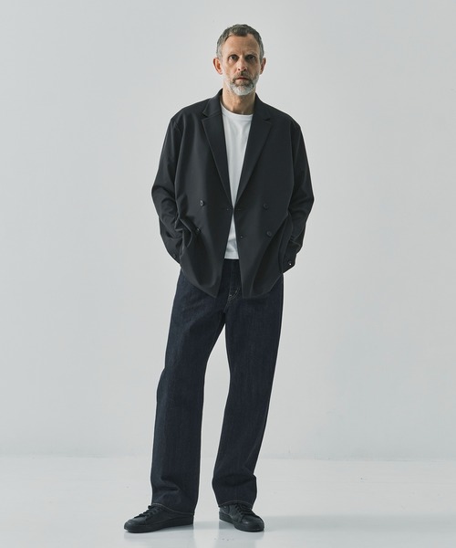 ジャケット テーラードジャケット 「THE TOKYO/ザトウキョウ」Light Matte Stretch Jersey Double Jacketの画像