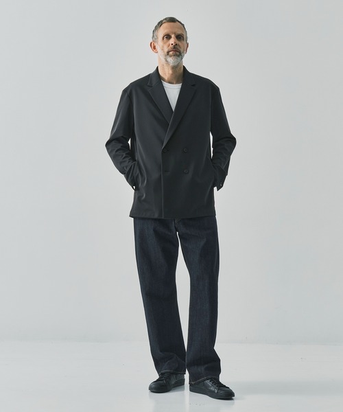 ジャケット テーラードジャケット 「THE TOKYO/ザトウキョウ」Light Matte Stretch Jersey Double Jacketの画像