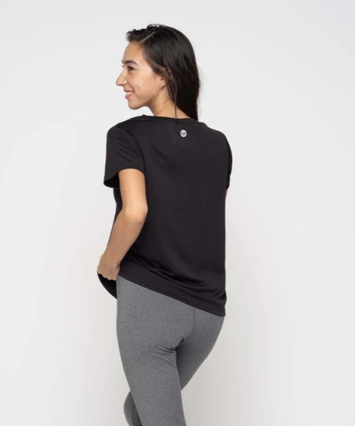 「ROXY」 半袖Tシャツ SMALL チャコールグレー レディース_画像3