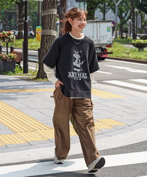 「CPCM」 半袖Tシャツ SMALL ブラック メンズ_画像8