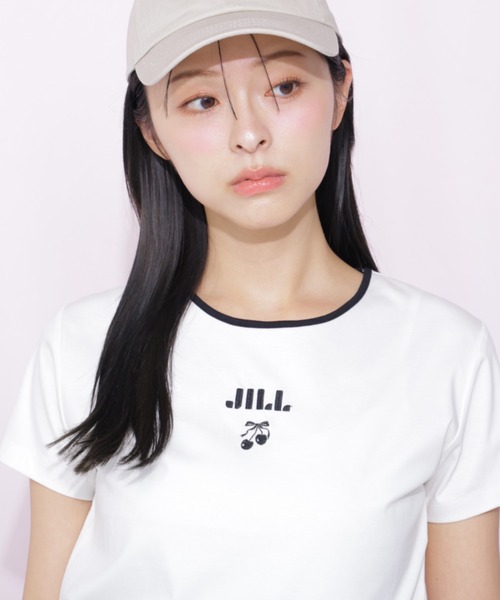 tシャツ 「Cherryシリーズ」チェリーロゴTシャツ レディースの画像