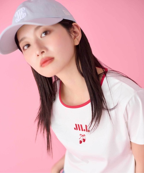 tシャツ 「Cherryシリーズ」チェリーロゴTシャツ レディースの画像