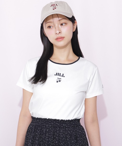 tシャツ 「Cherryシリーズ」チェリーロゴTシャツ レディースの画像