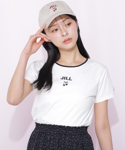 tシャツ 「Cherryシリーズ」チェリーロゴTシャツ レディースの画像