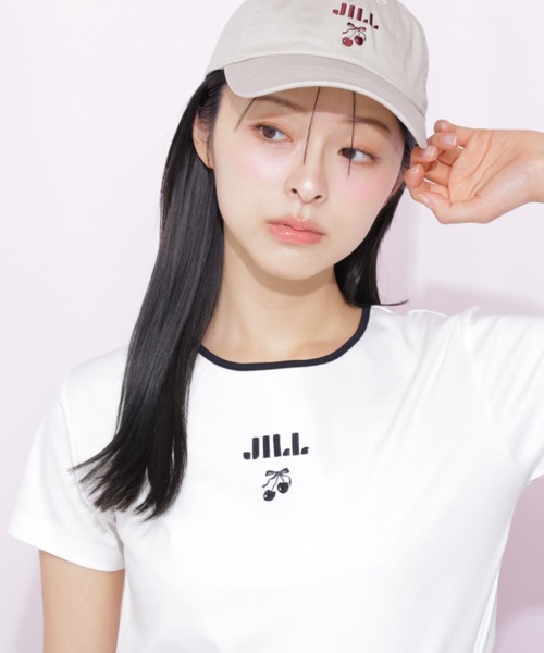 tシャツ 「Cherryシリーズ」チェリーロゴTシャツ レディースの画像
