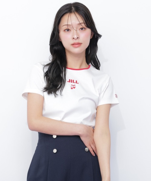 tシャツ 「Cherryシリーズ」チェリーロゴTシャツ レディースの画像