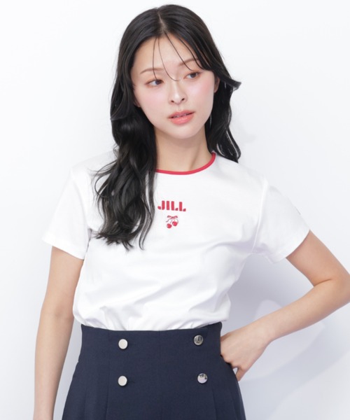 tシャツ 「Cherryシリーズ」チェリーロゴTシャツ レディースの画像